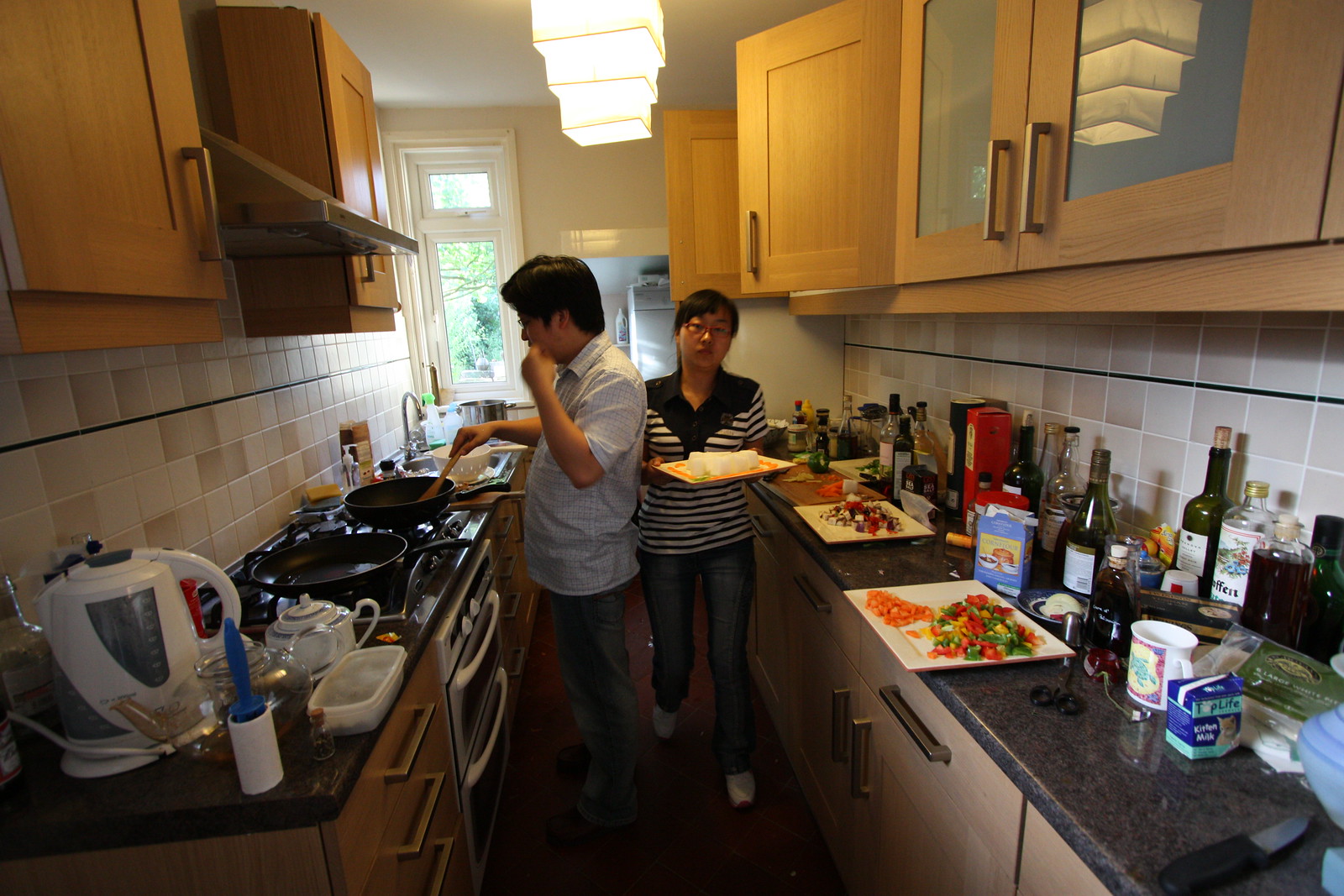 IMG_3638 - Xia and Xinyu in the Kitchen