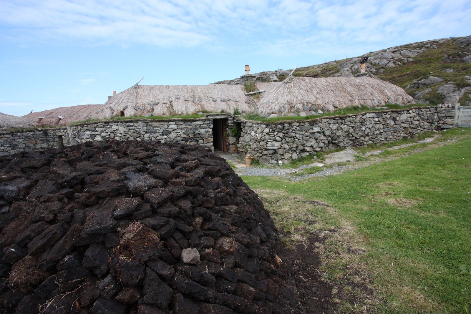 IMG_3796 - Blackhouse with Peat Pile